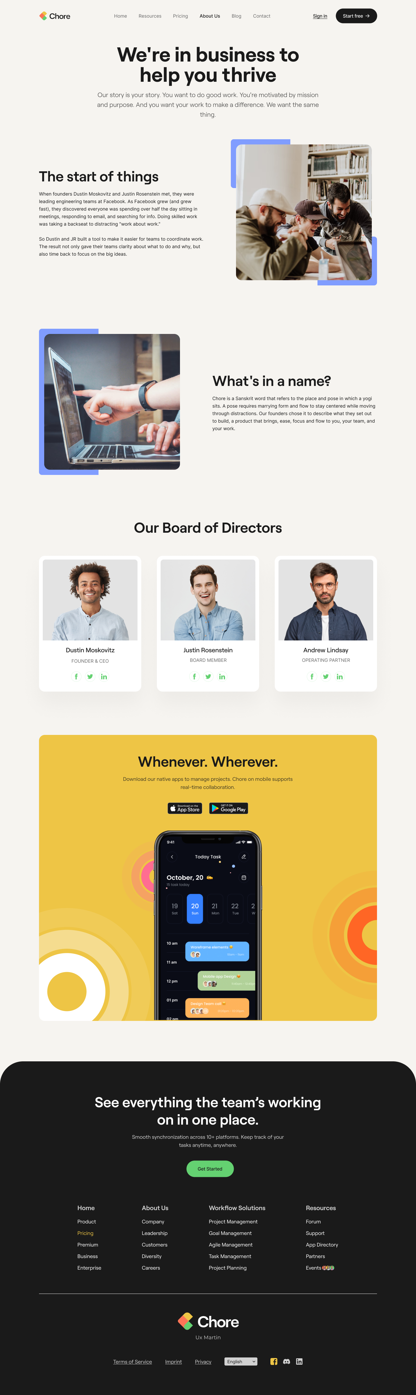 Task Management Website