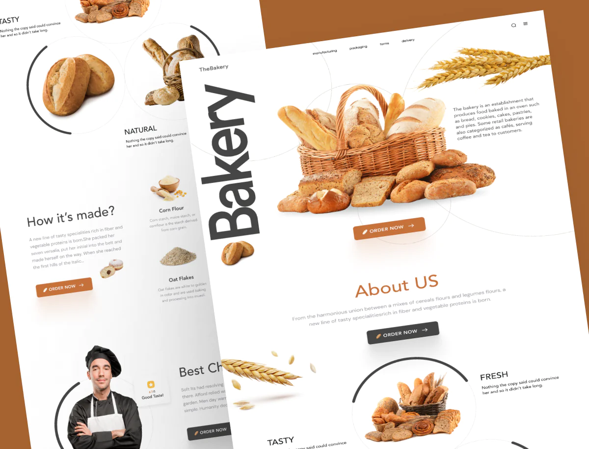 Bakery Web Design