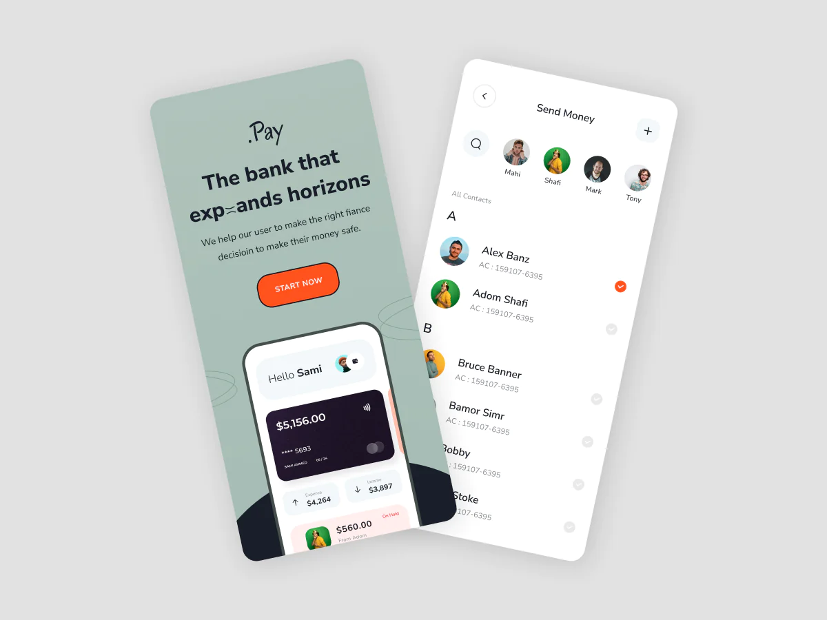 Banking app uikit