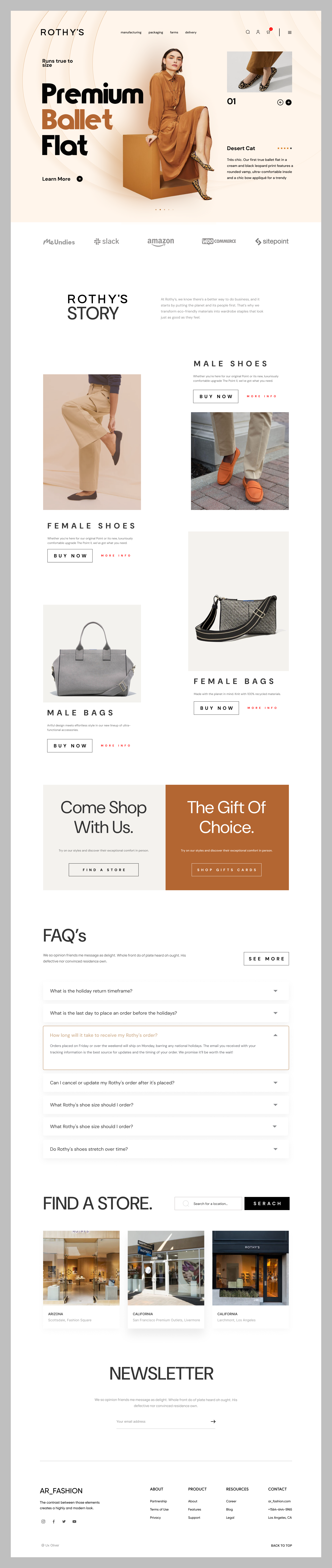 Ecommerce Landing Page