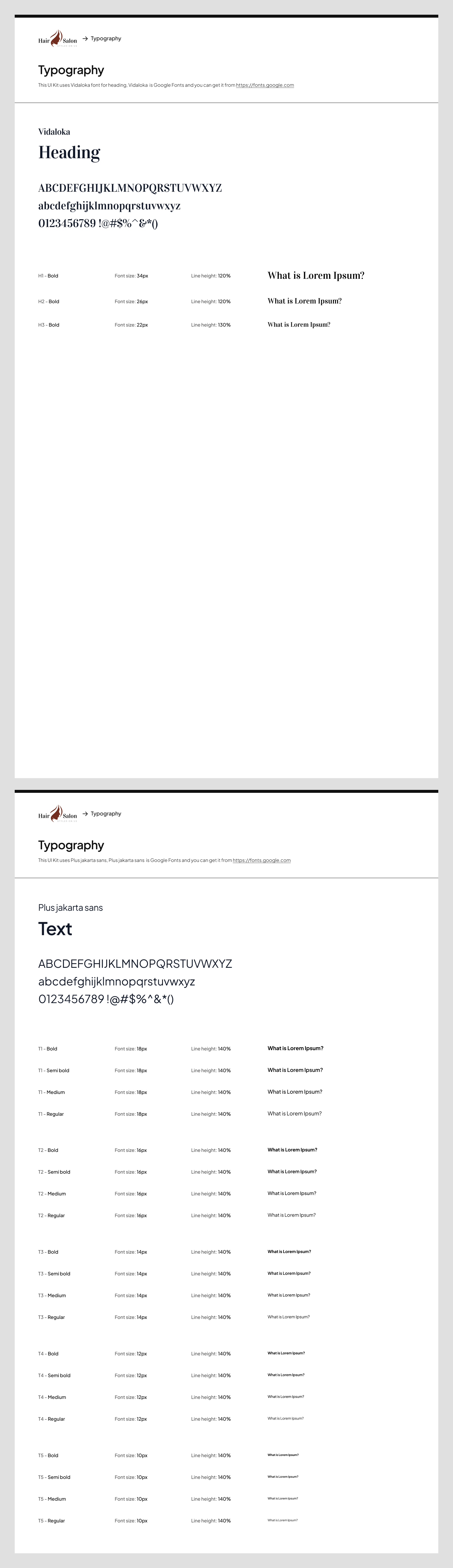 Barber App Design
