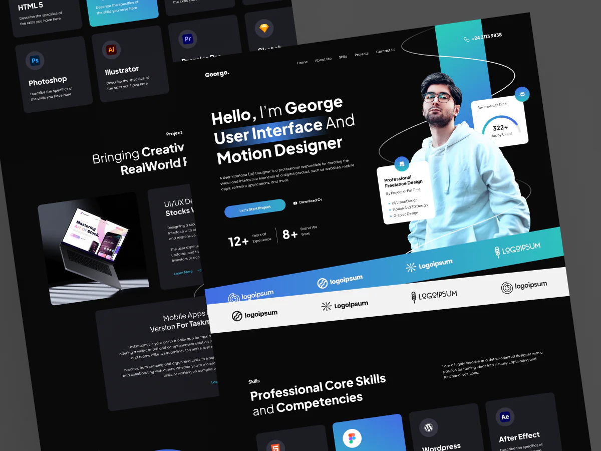 Personal Portfolio Website Design