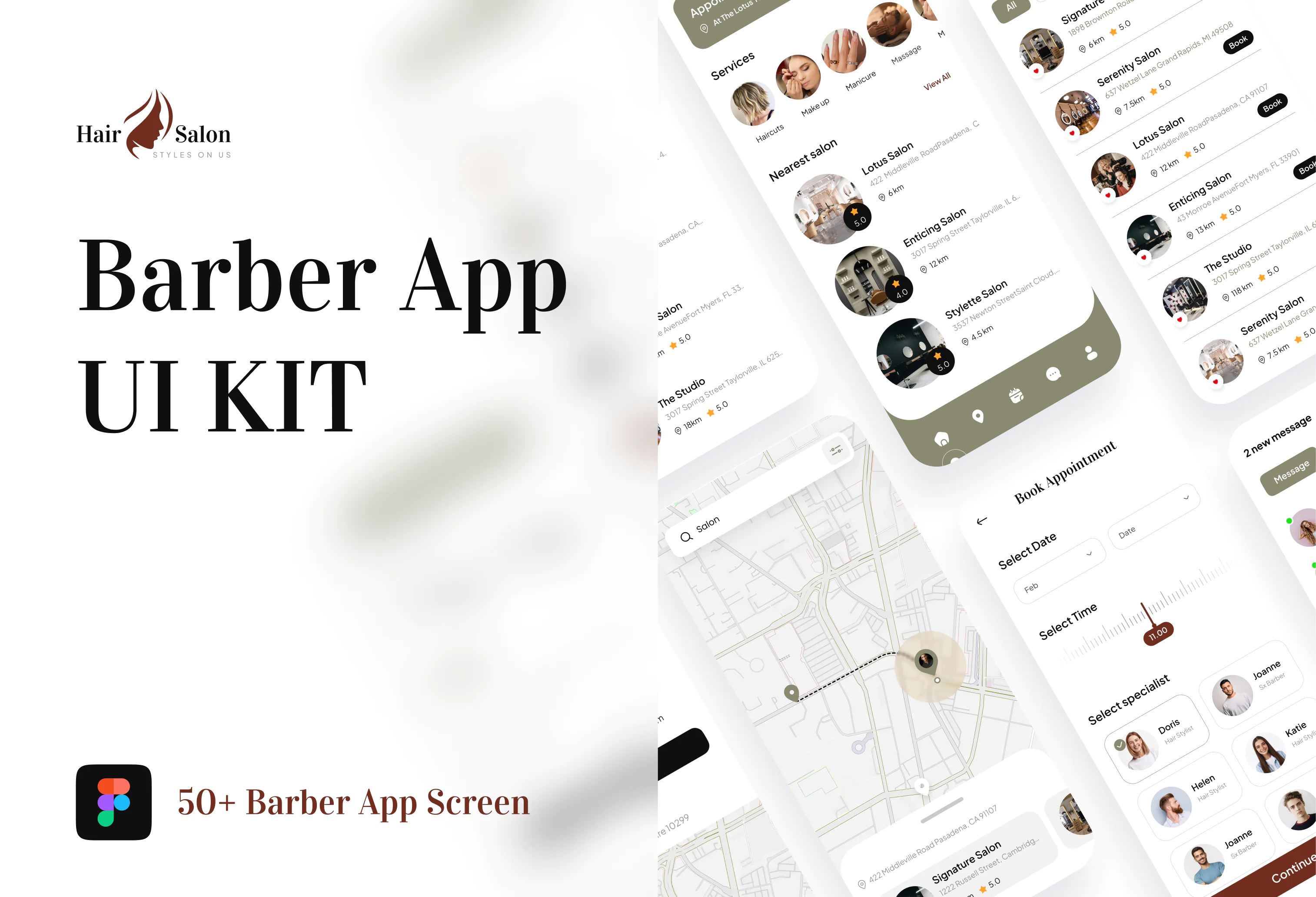 Barber App Design