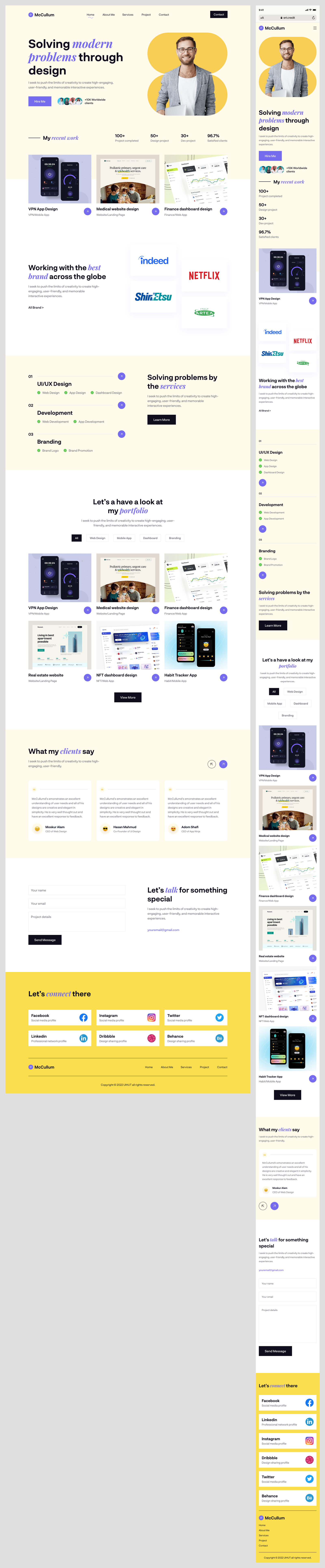 Personal Portfolio Website