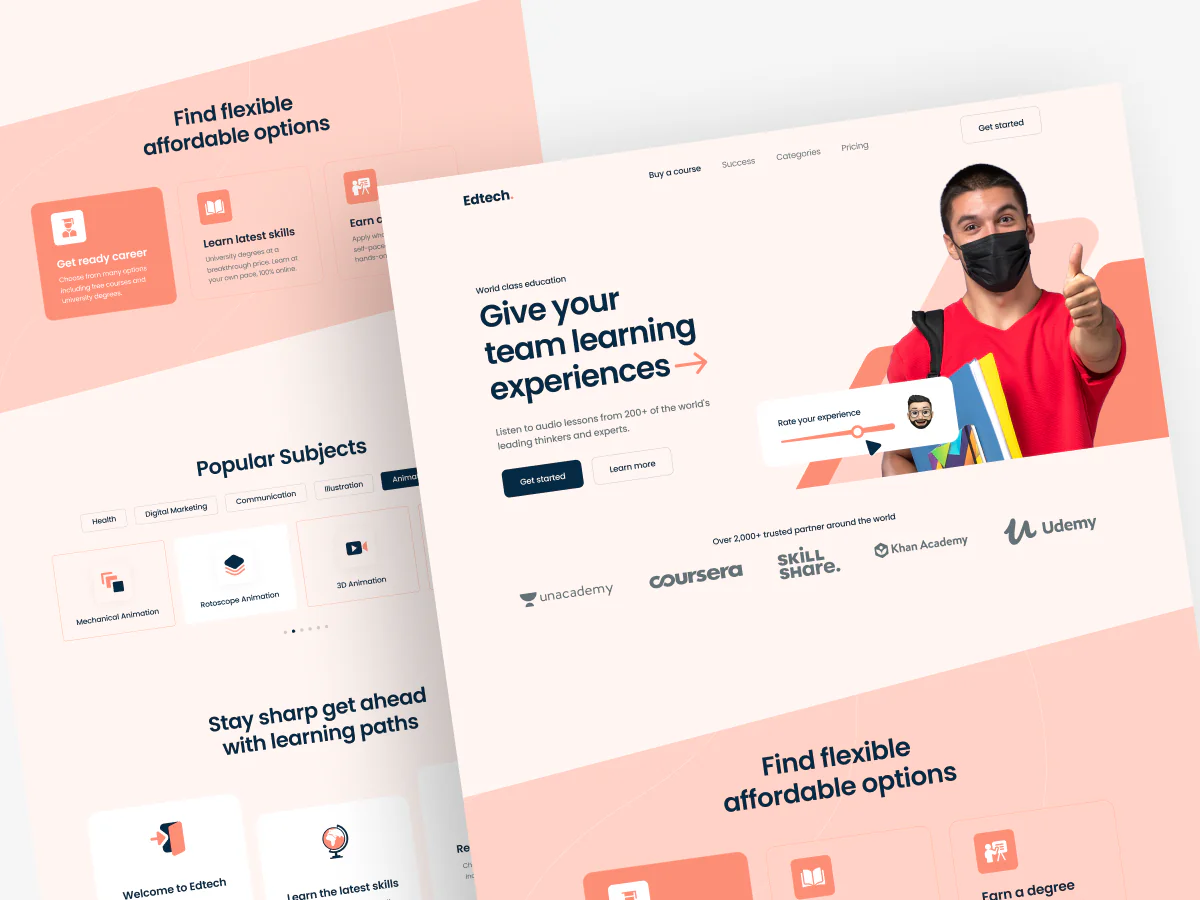 Elearning website