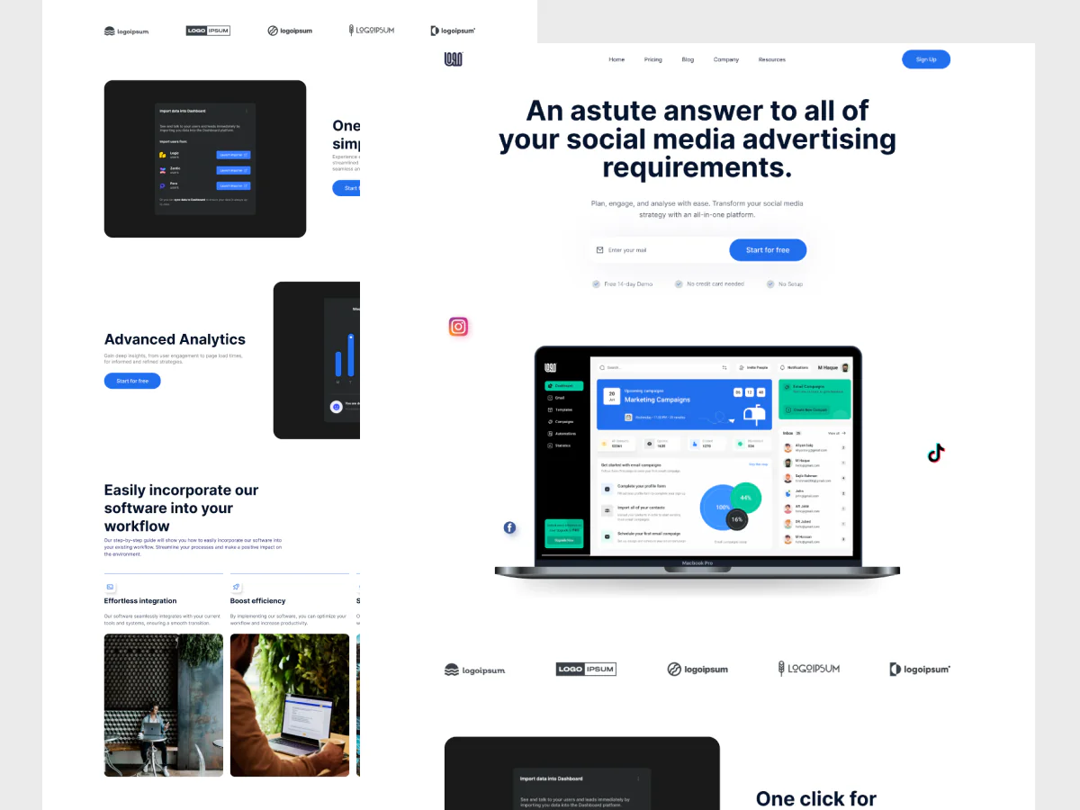social media marketing web