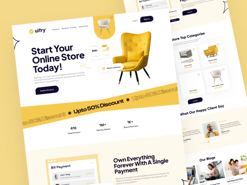 Furniutre website