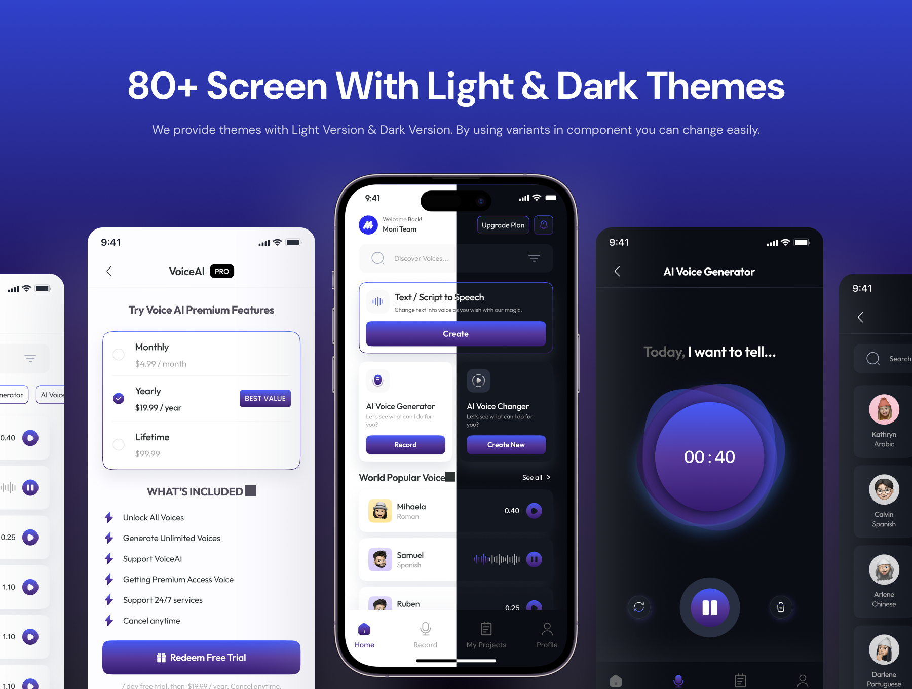 Ai Voice Generator App