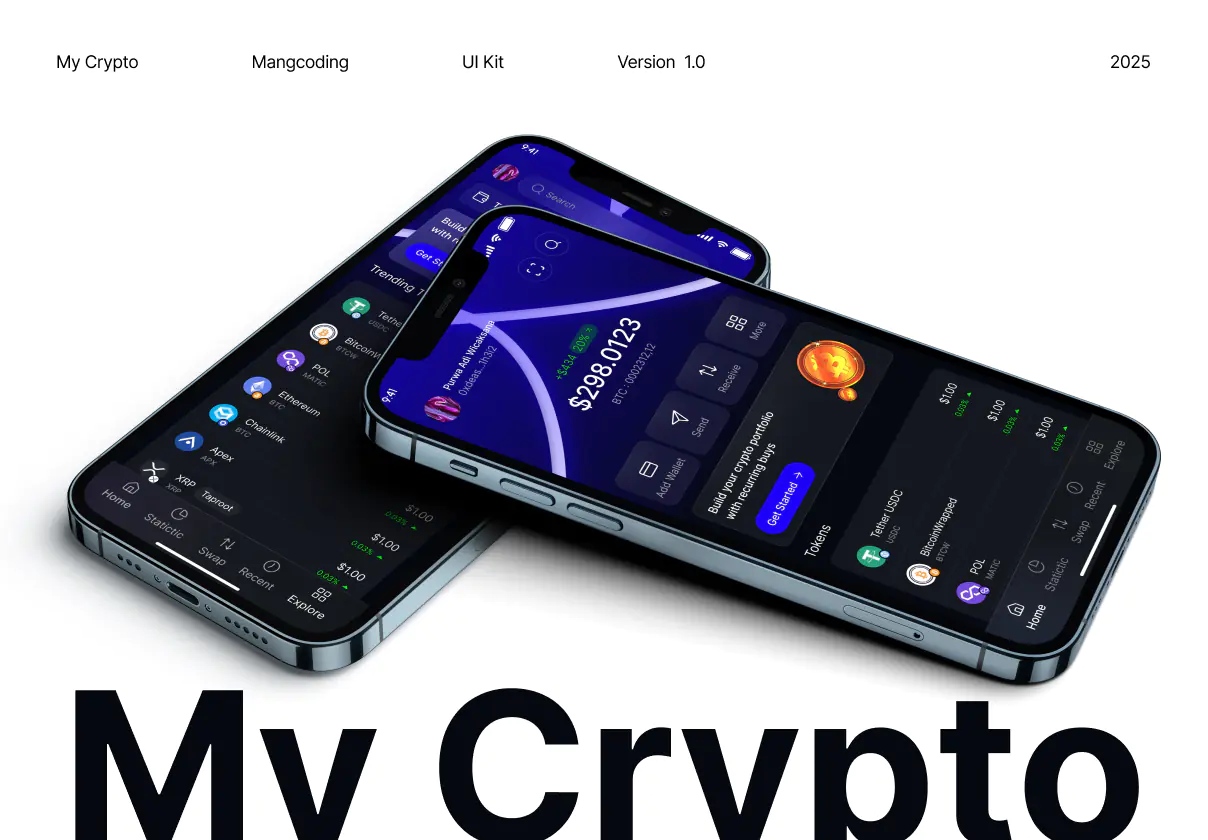 Crypto Mobile App Design
