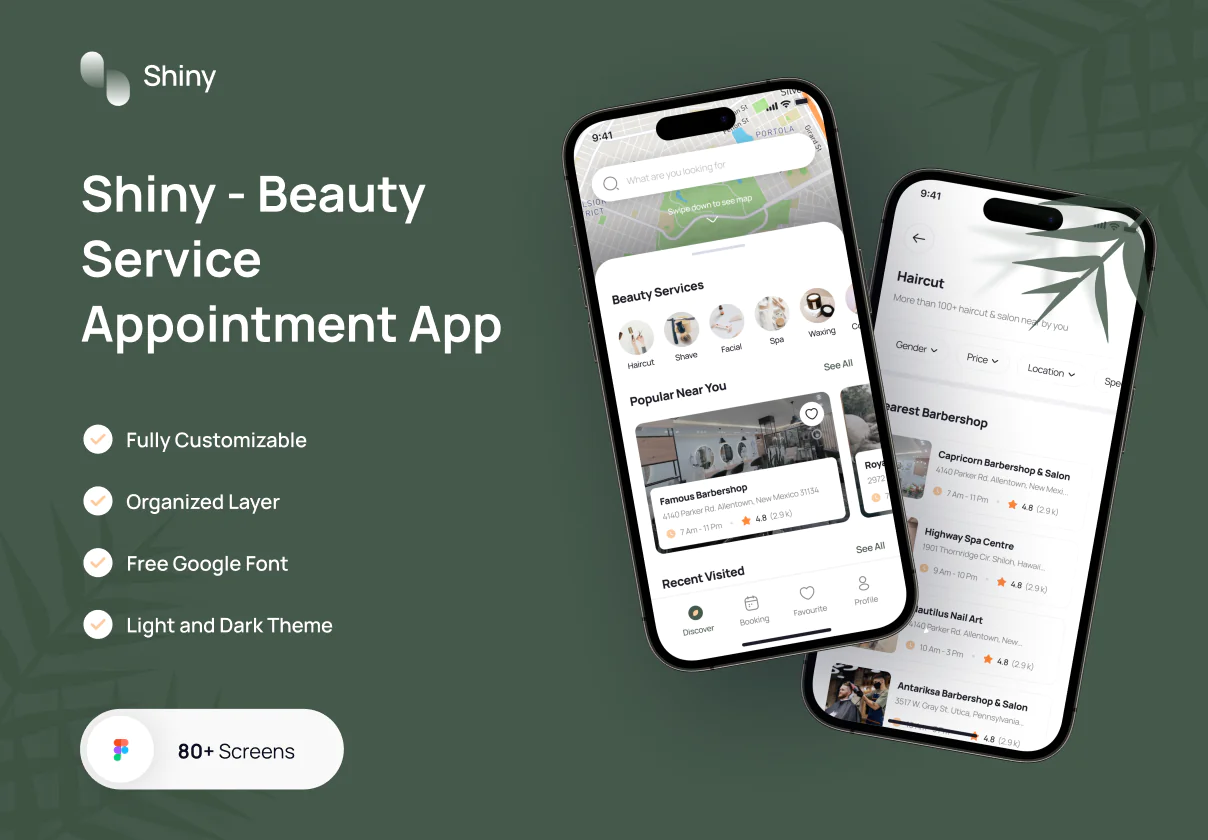 Beauty Service Appointment App