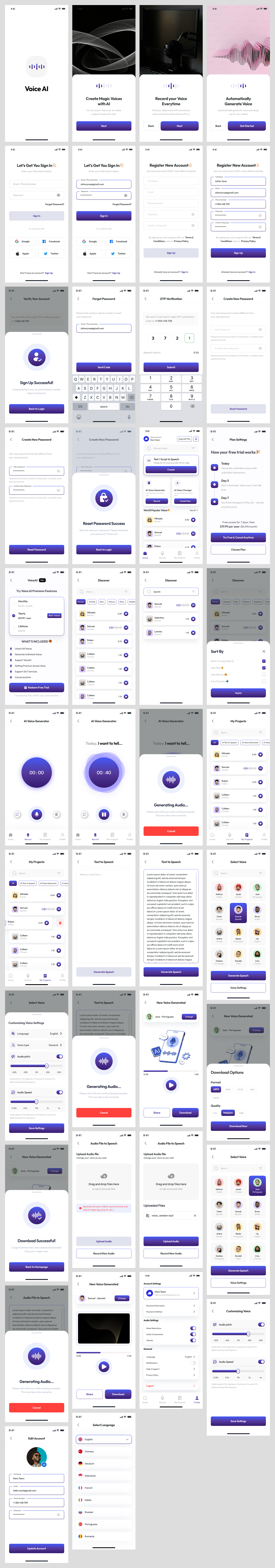 Ai Voice Generator App