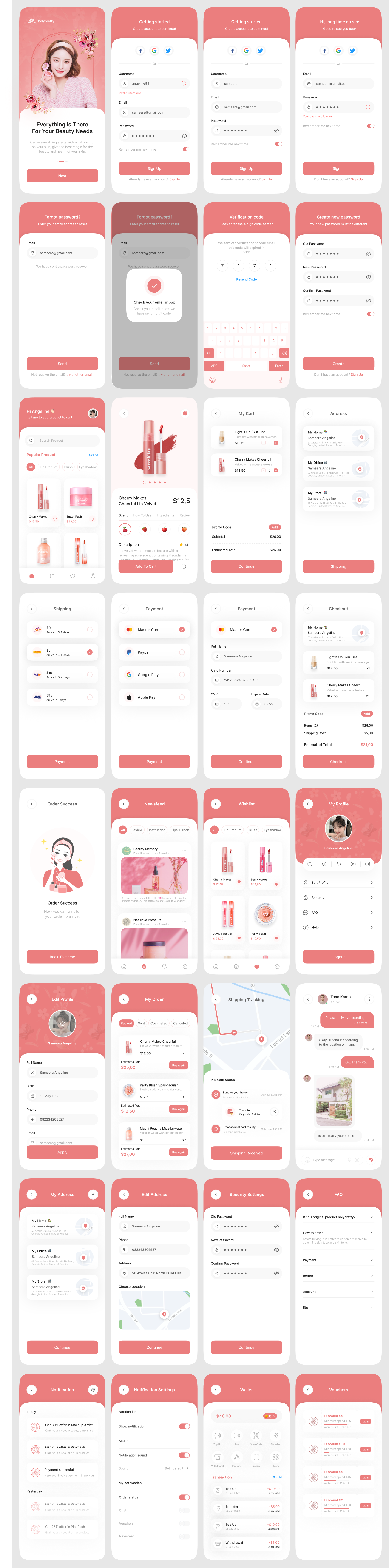 Beauty Product App