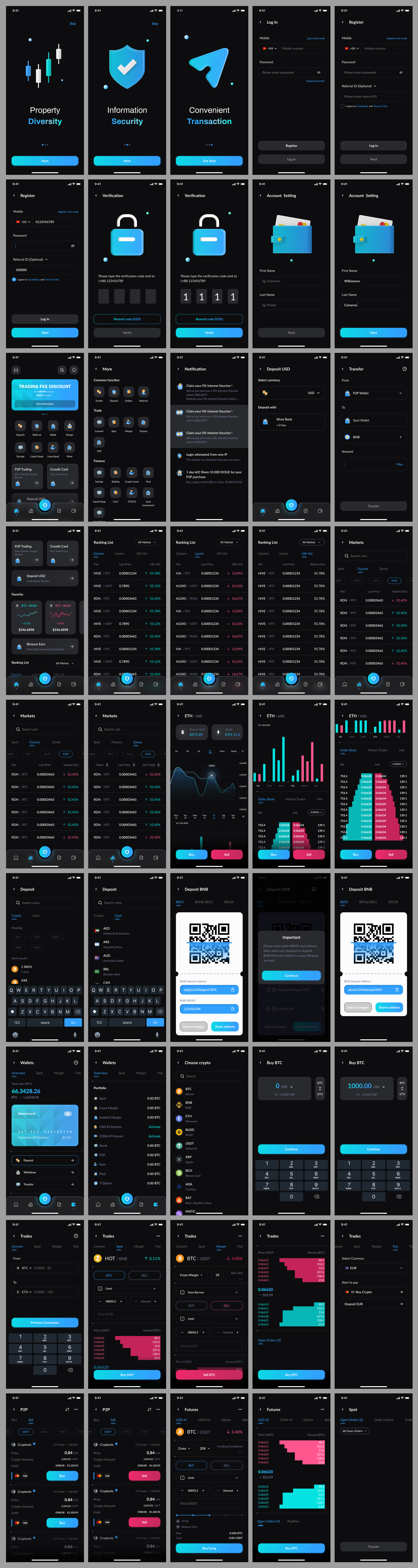 Cryptocurrency Mobile App