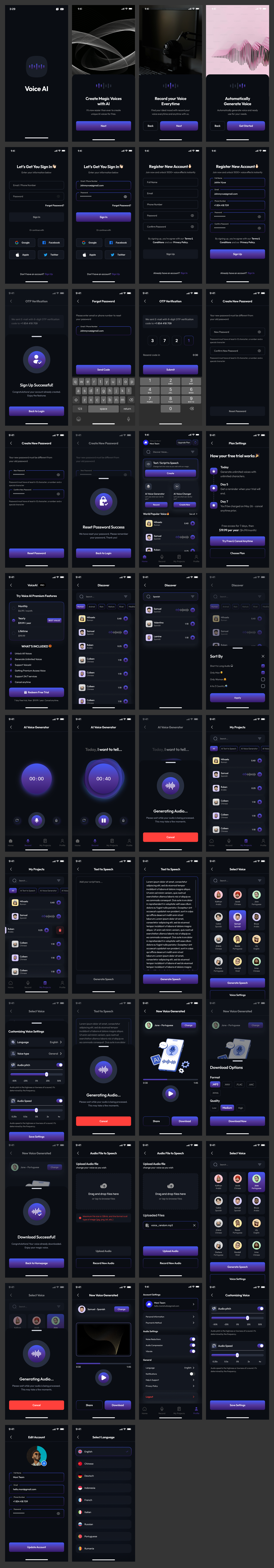 Ai Voice Generator App
