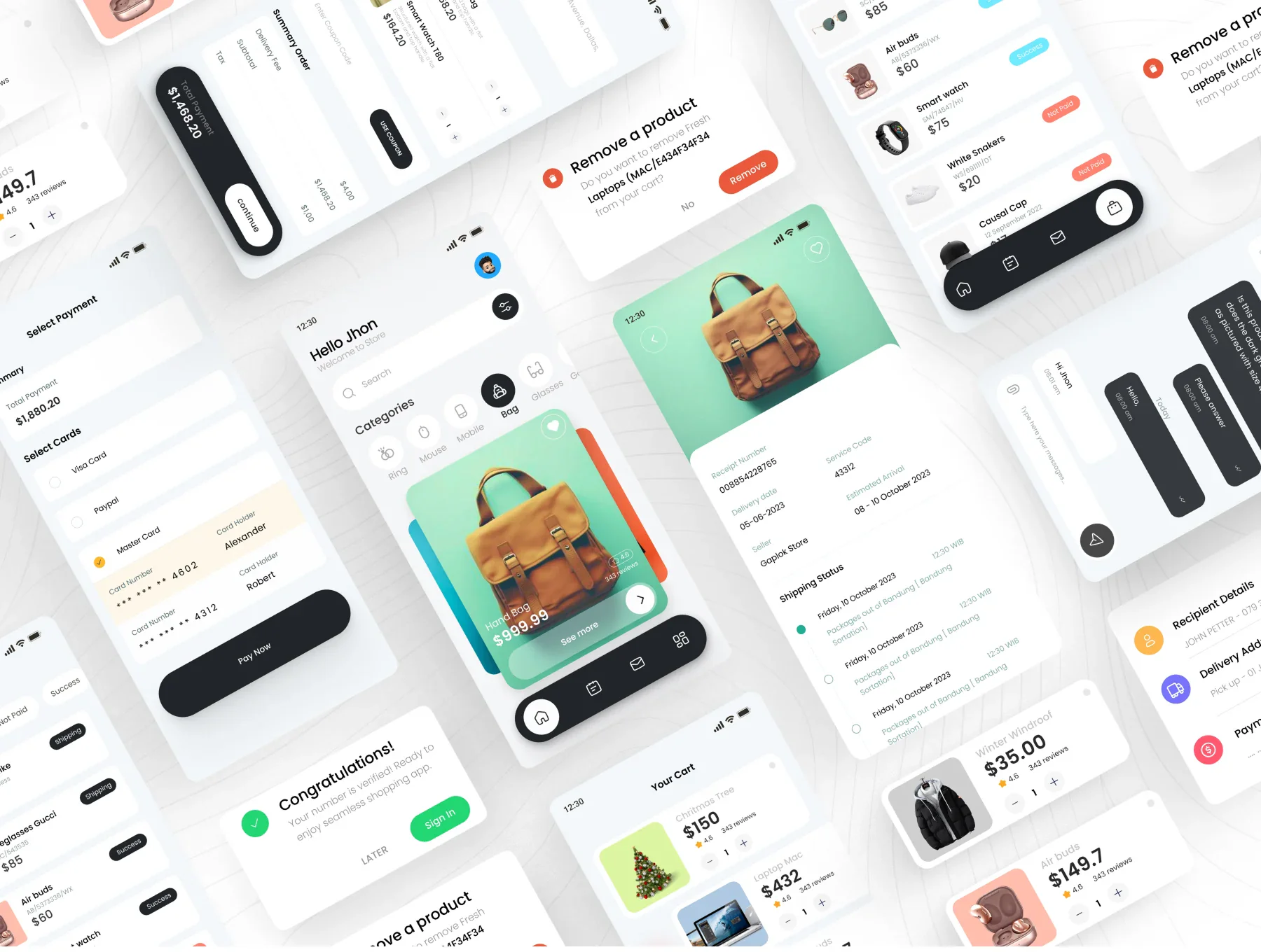 Shopping App UI Kit