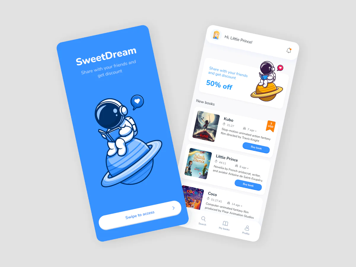 Ebook Stories app