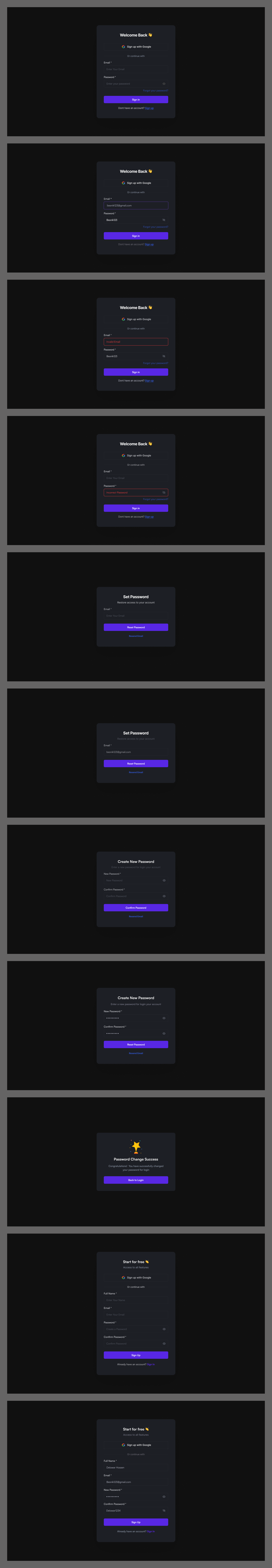 Digital Product Web App Design