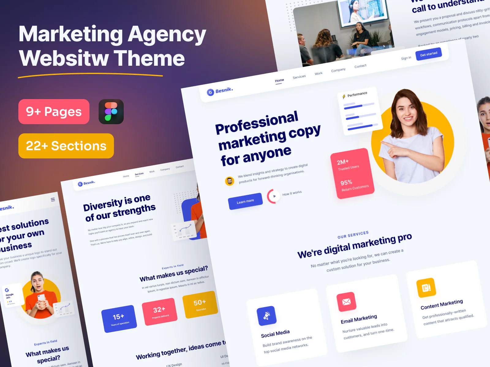 Marketing Agency Website Design