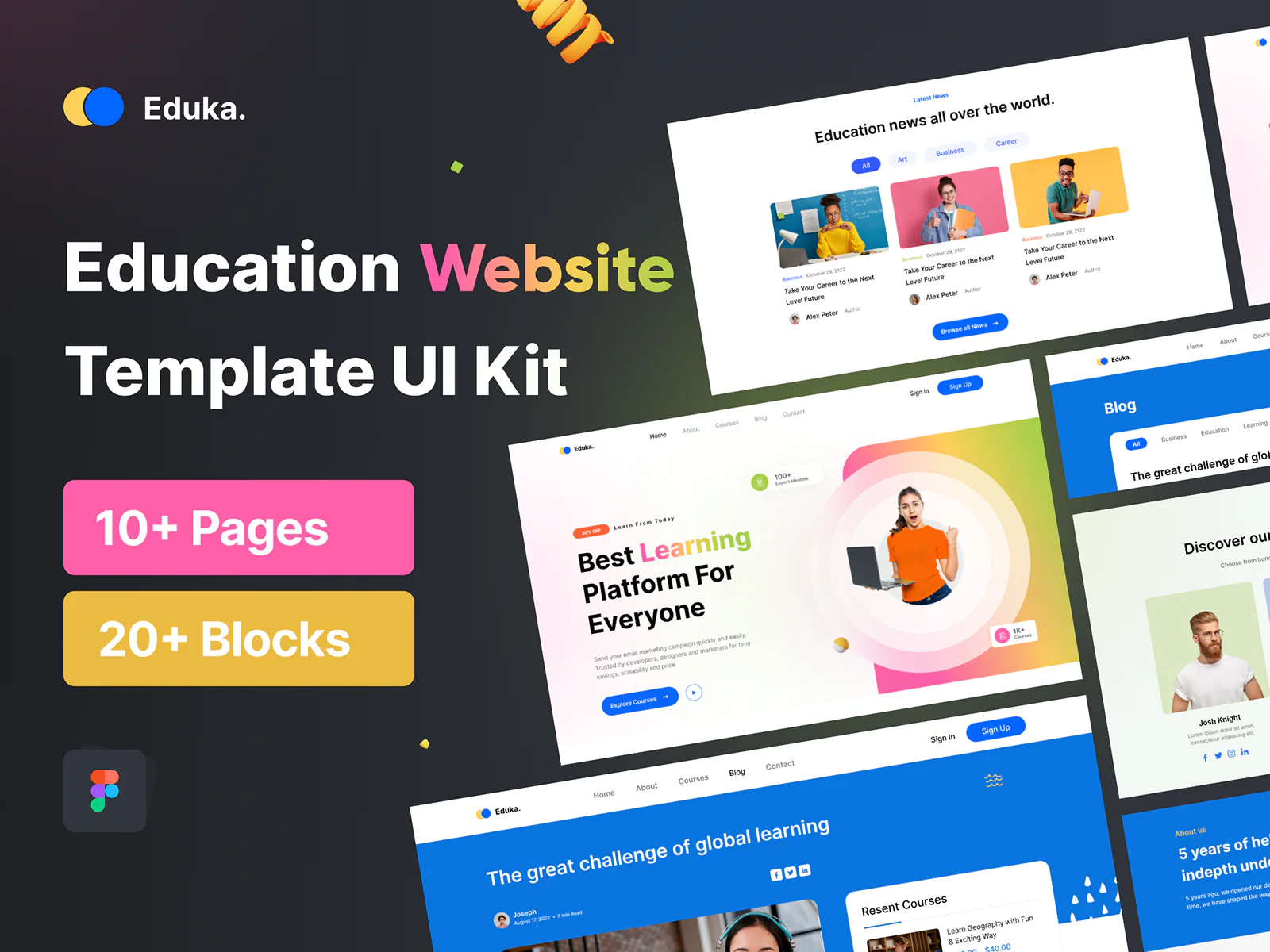 Education Website Design