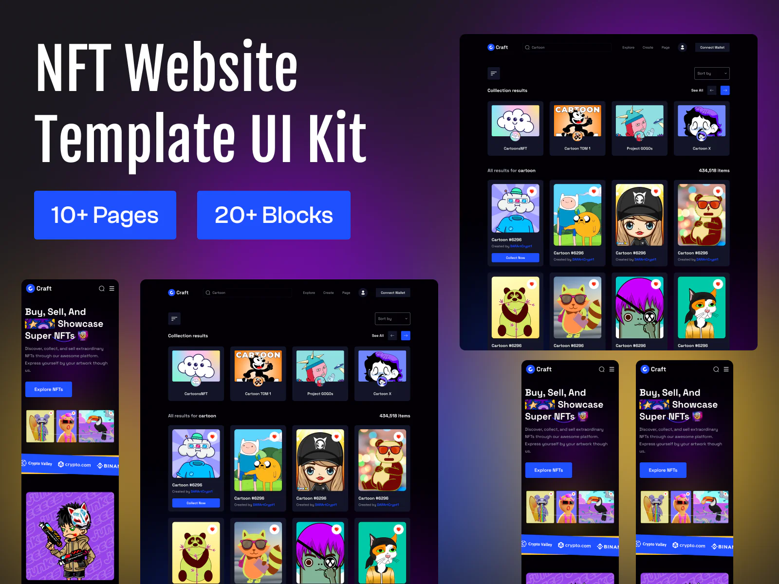 NFT Website Design