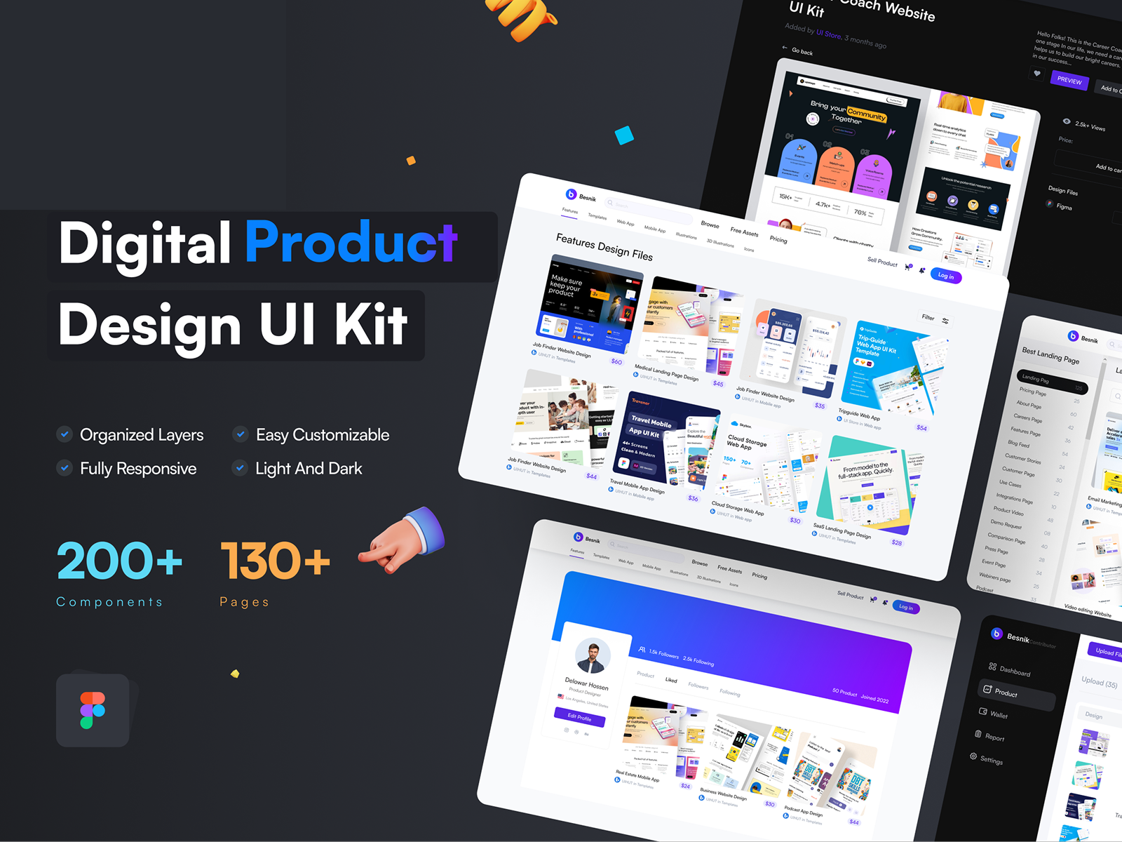 Digital Product Web App Design