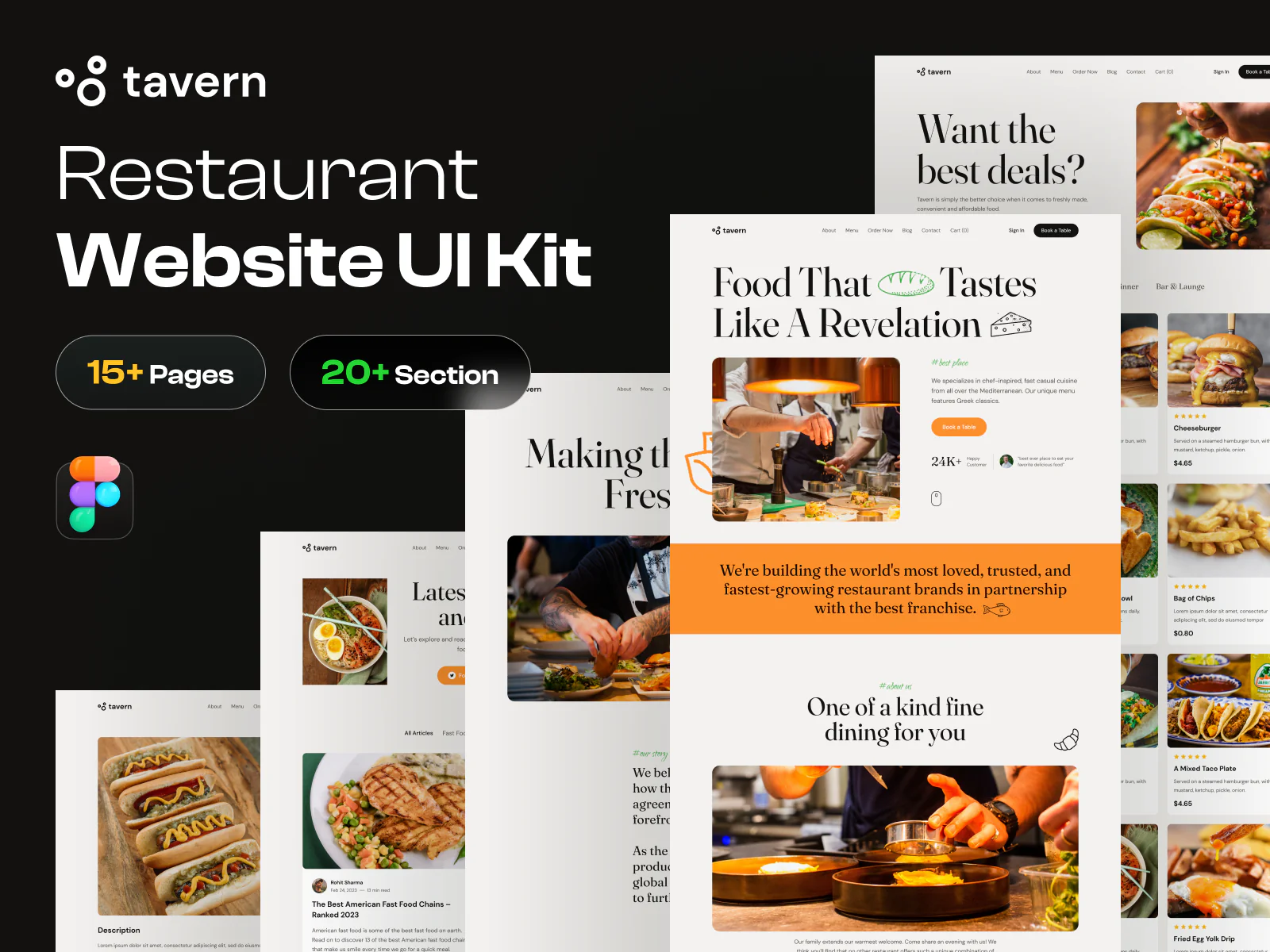 Restaurant Website  Design