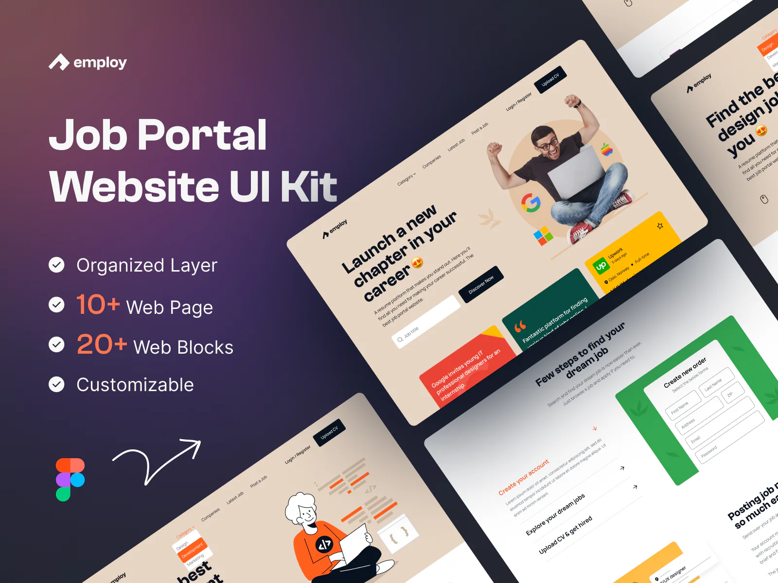 Job Portal Website Design