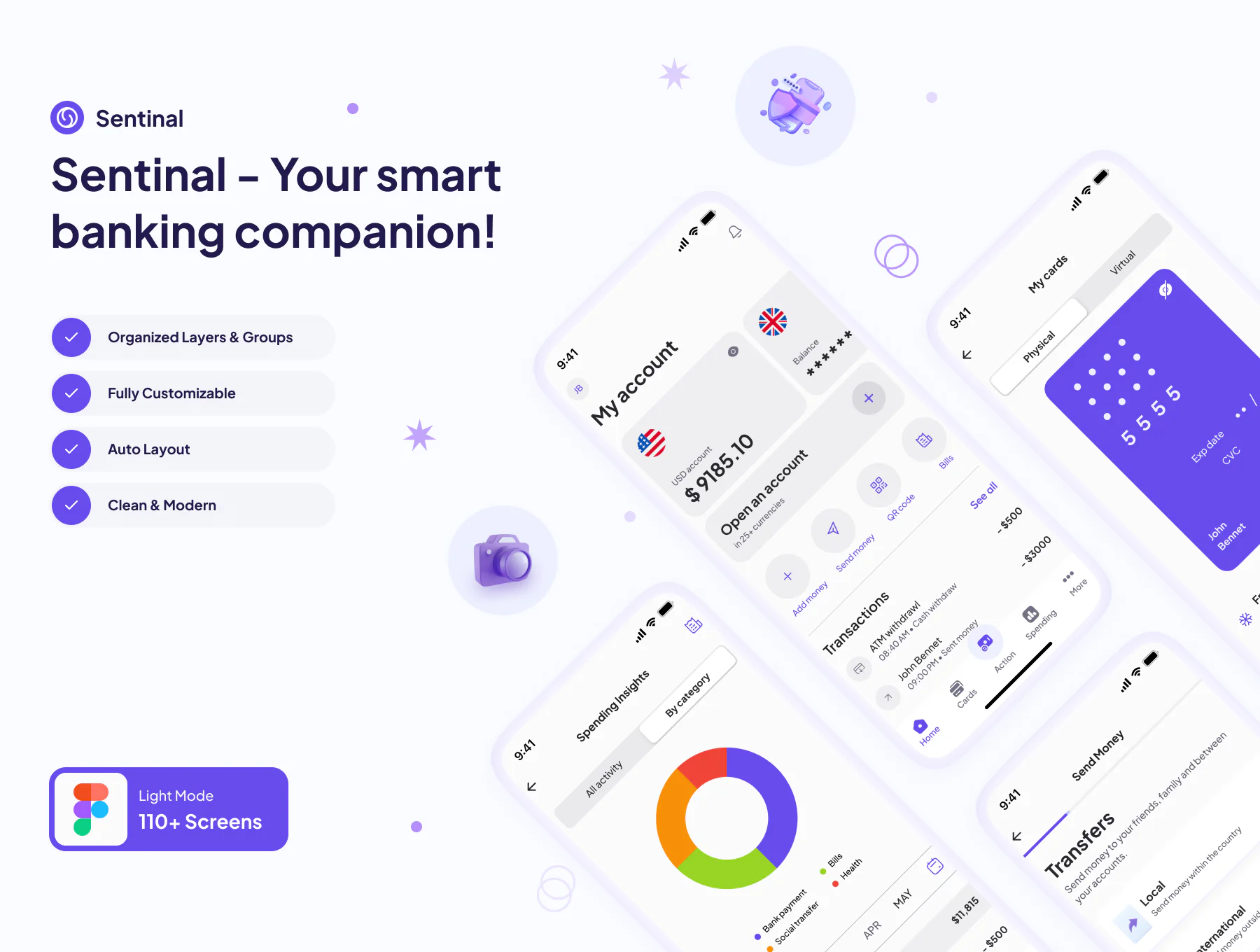Smart Banking App Design