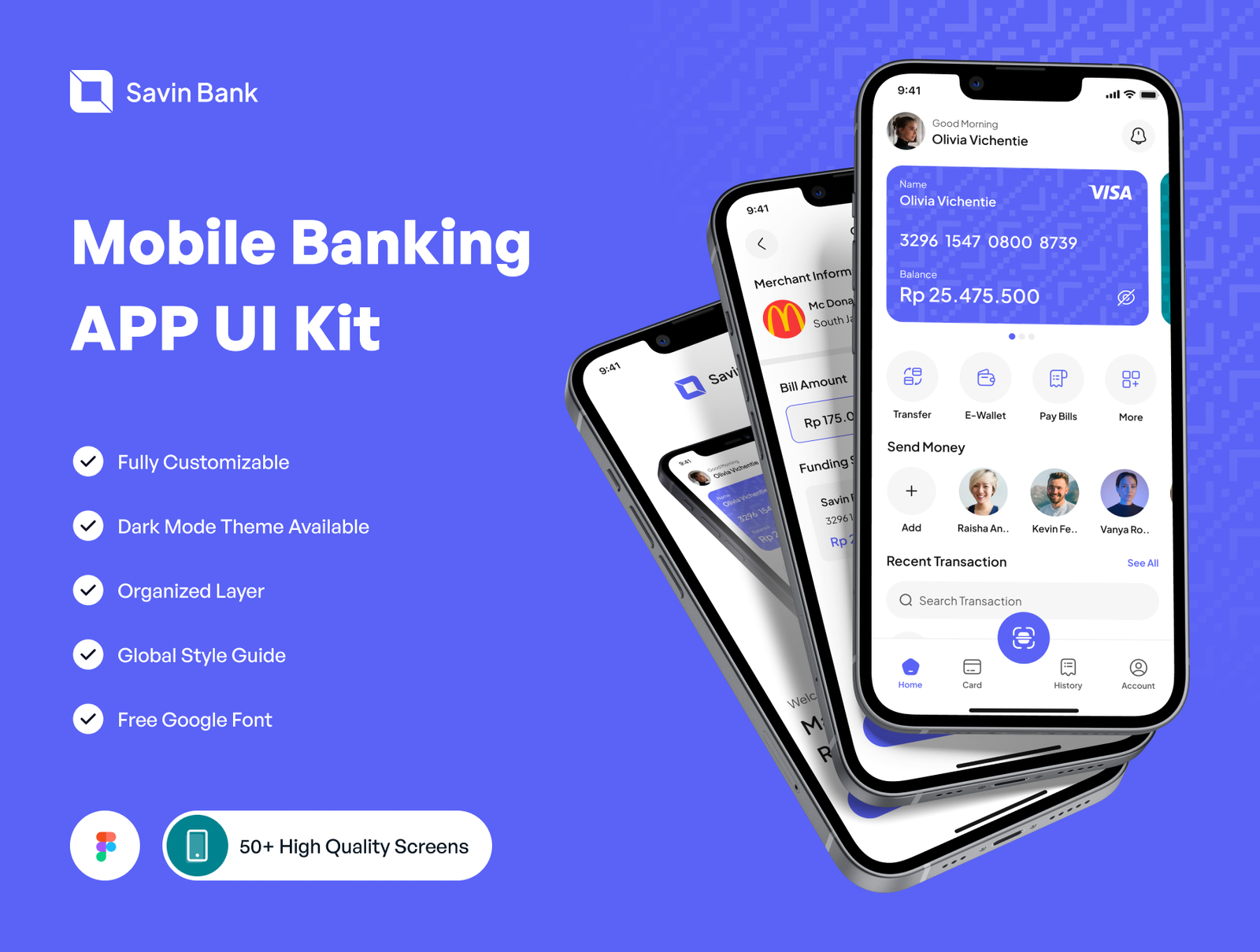 Mobile Banking App Design