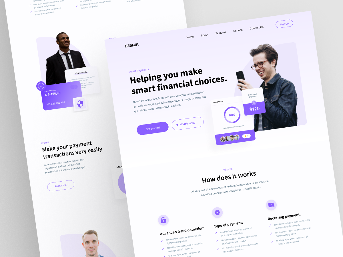 Smart Payment Solutions Website Design