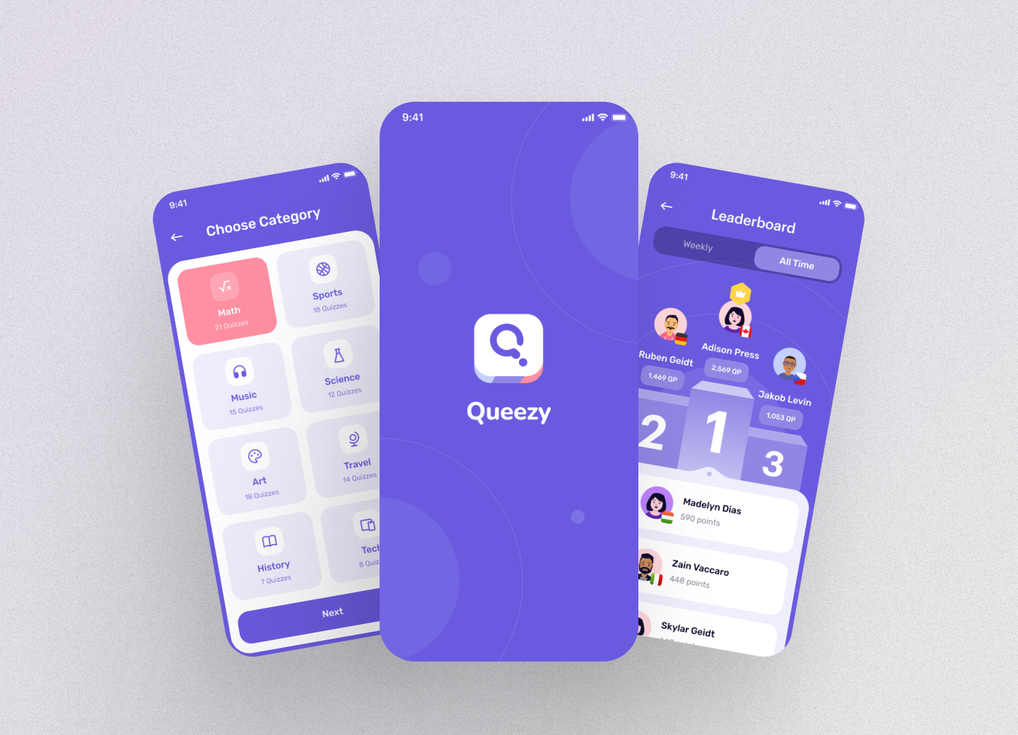 Quiz, & Learning App