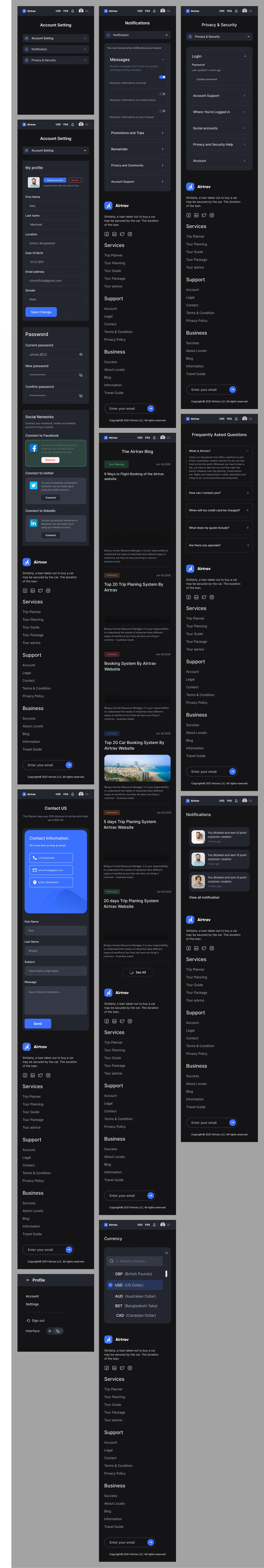 Trip Planner Web App