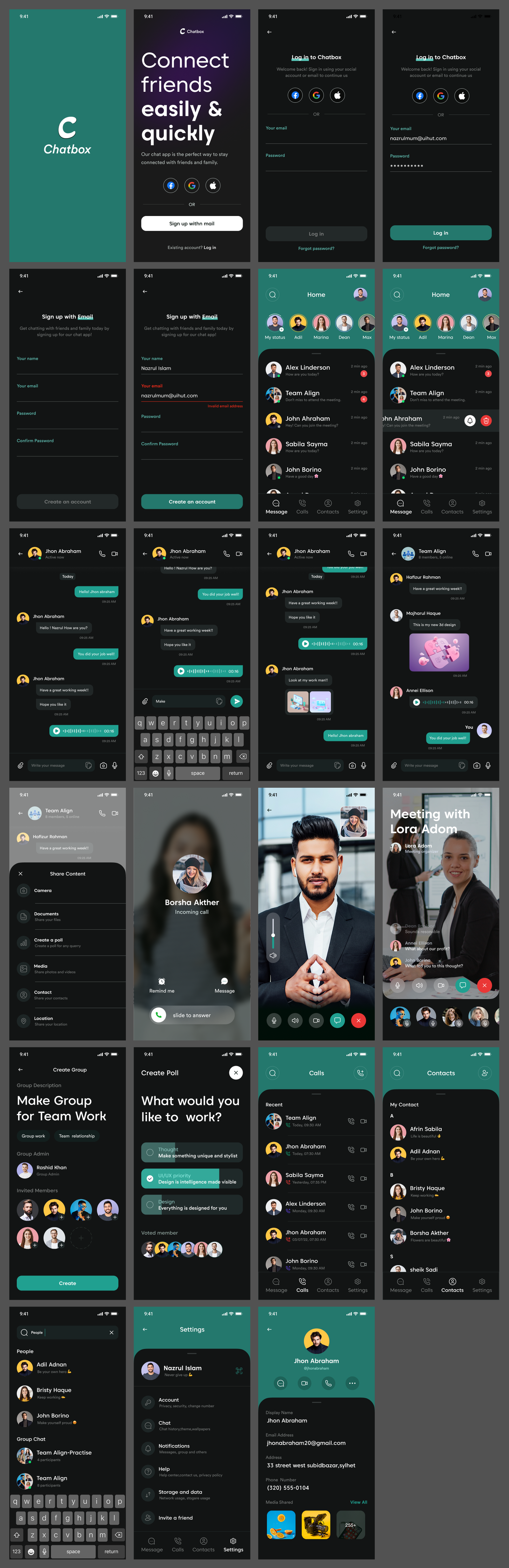 Chatting App Design