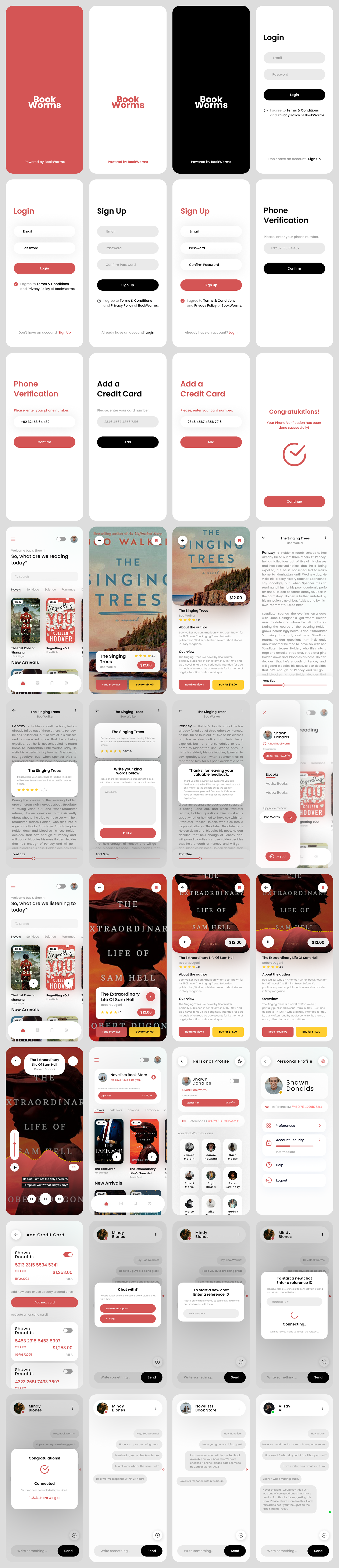 Book Worm Ebook reading app