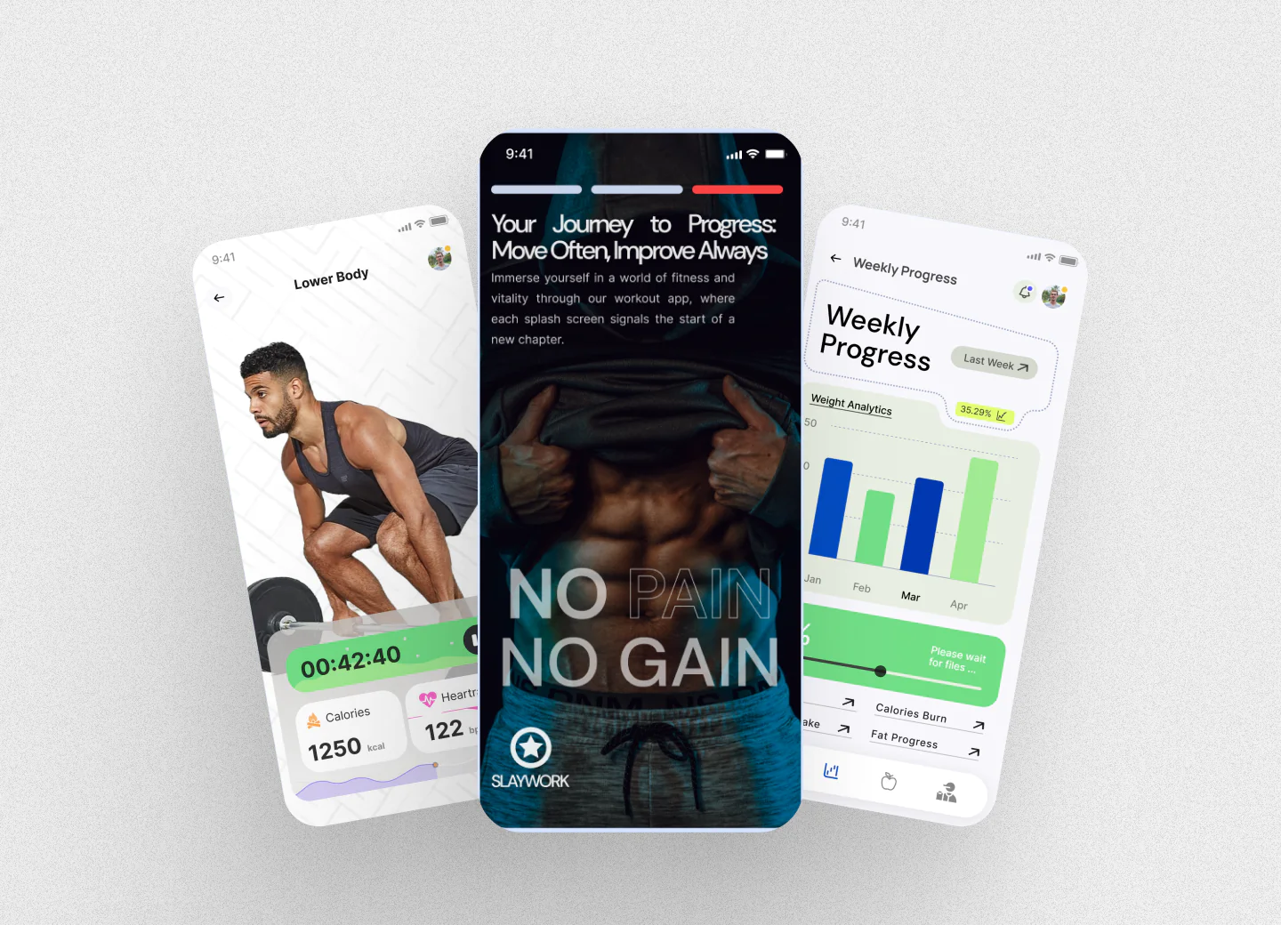 Fitness App UI Design