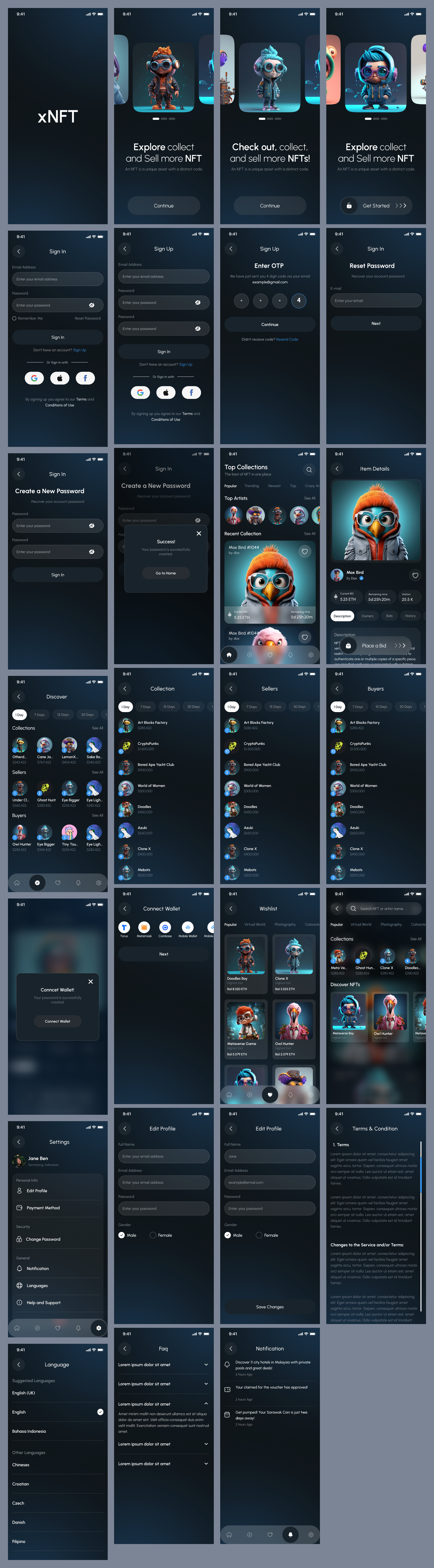 Nft Market Mobile App