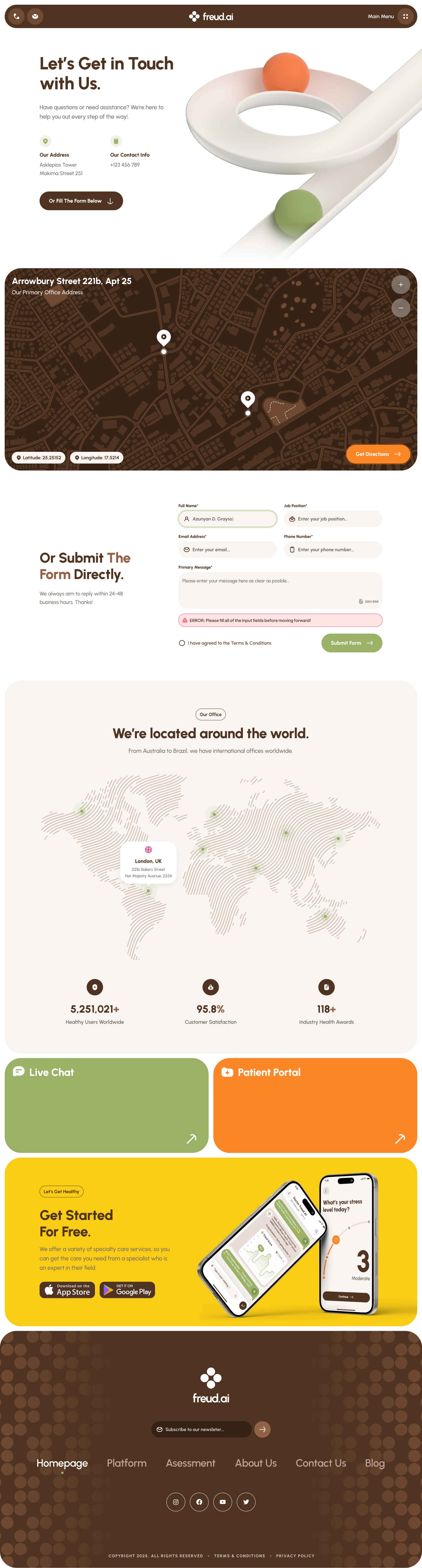 Ai mental health website