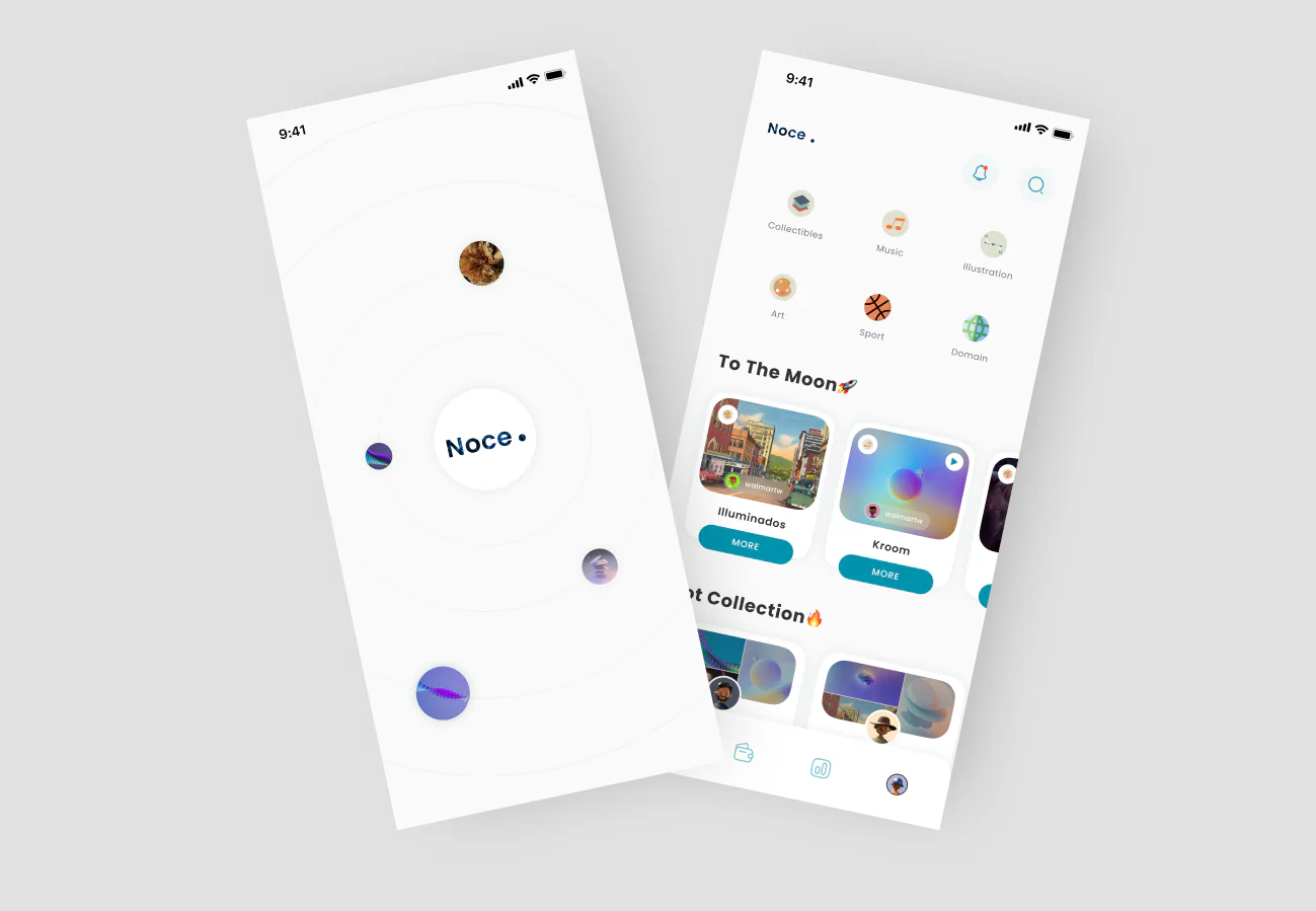 NFT Marketplace Mobile App