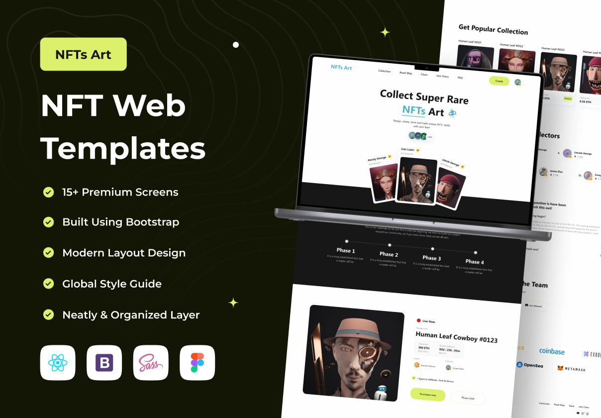 NFT Website Design