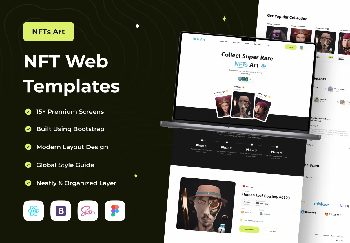 NFT Website Design