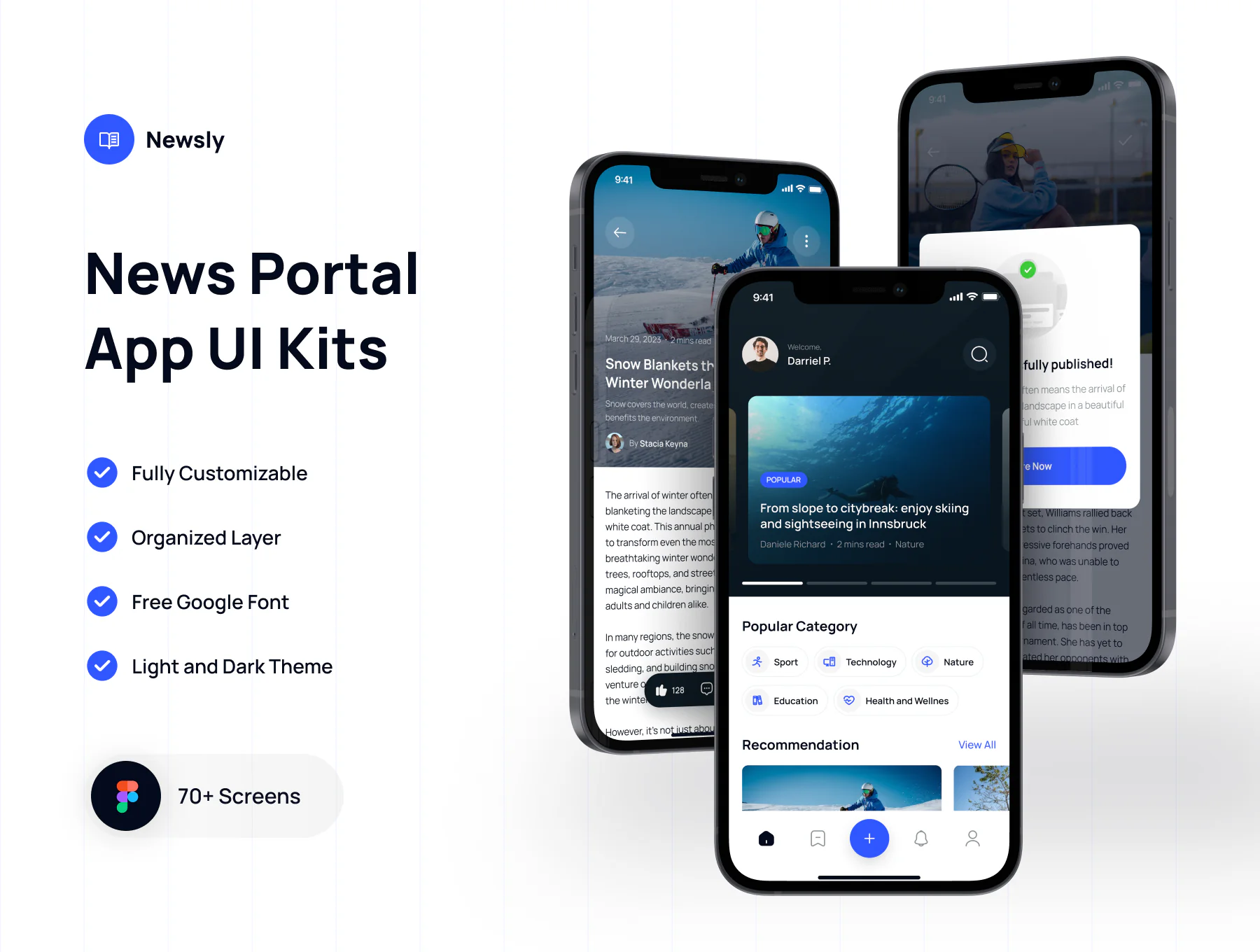 News Portal App Design