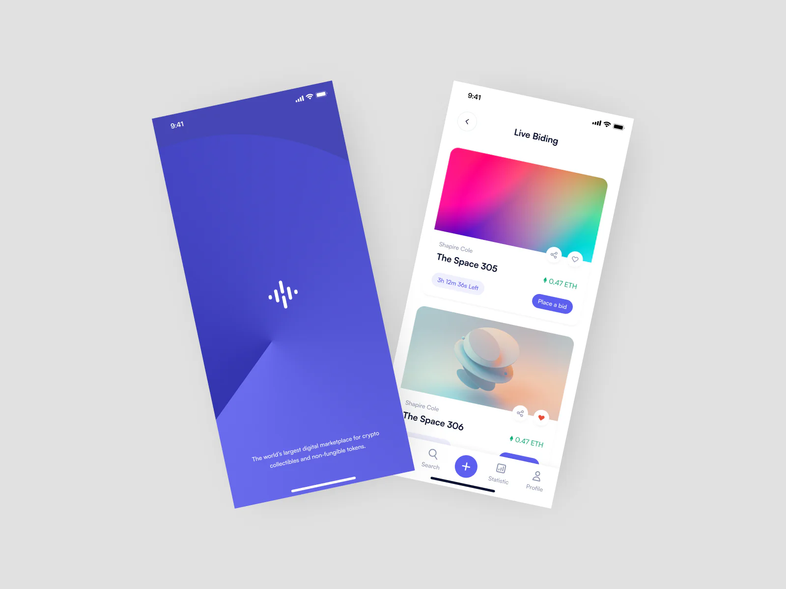 NFT marketpalce app