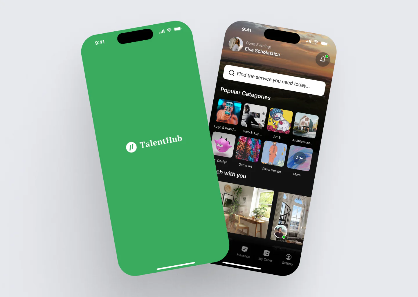 Freelancer Platform App Design