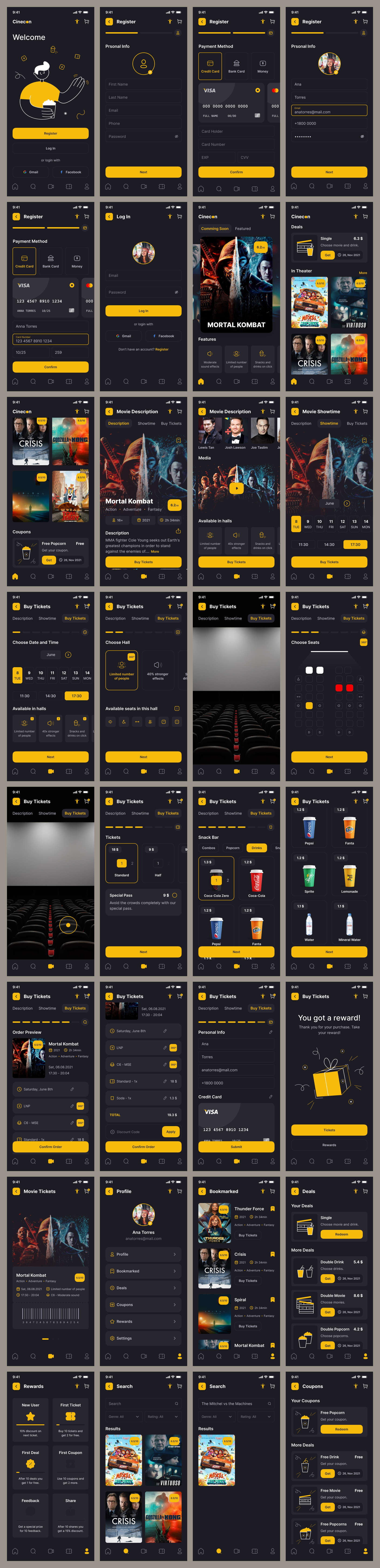 Cinema Booking App