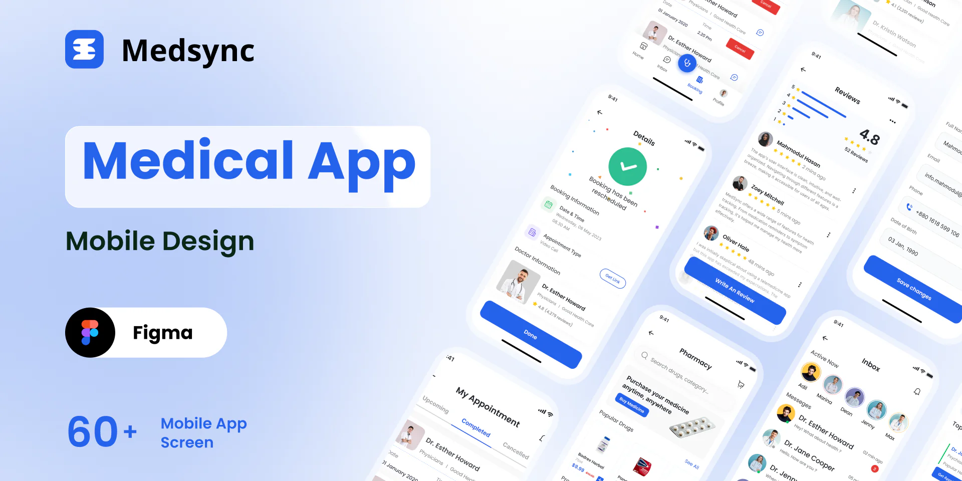 Telemedicine Mobile App UI Design for Healthcare