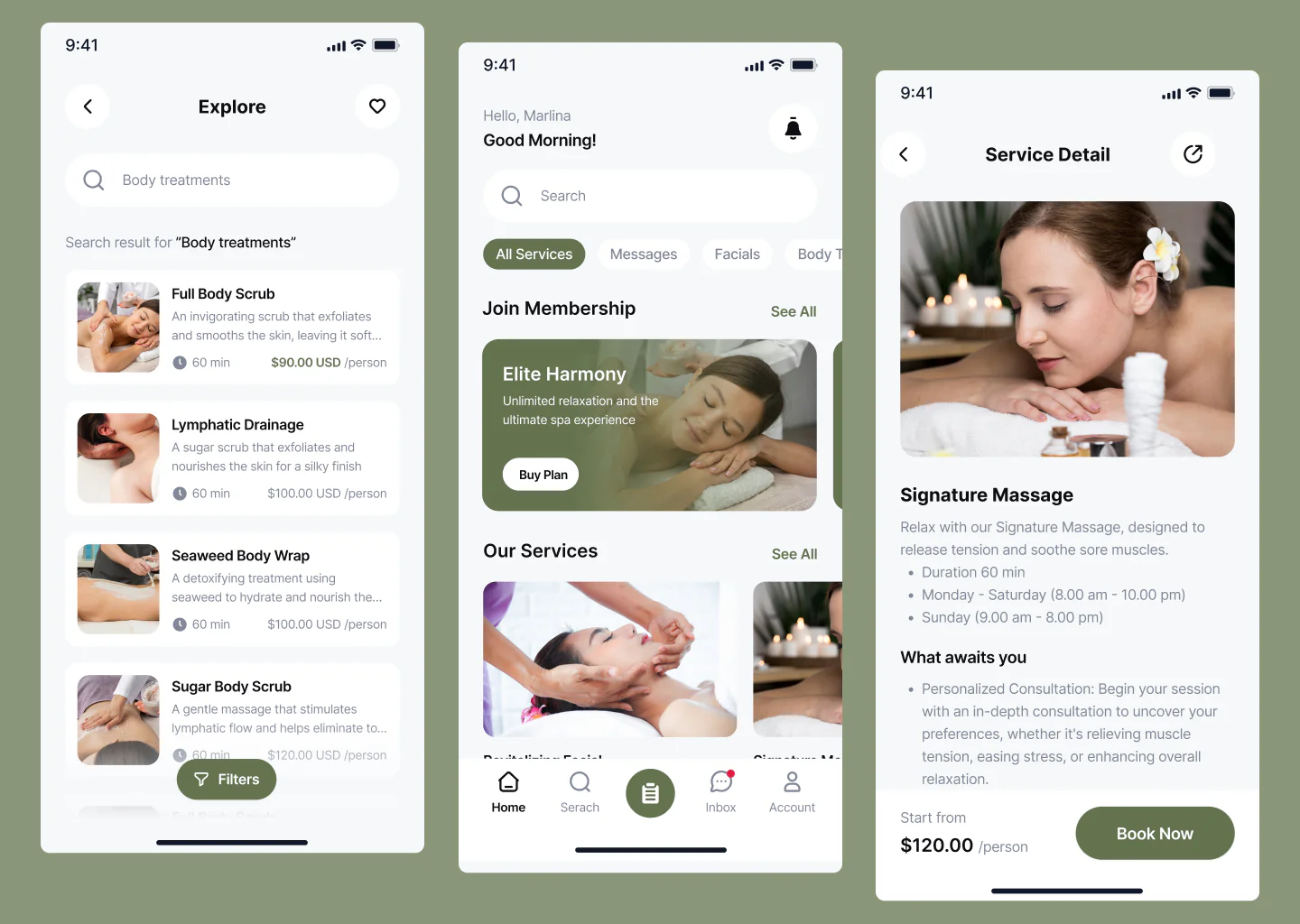 Health & Wellness App Design