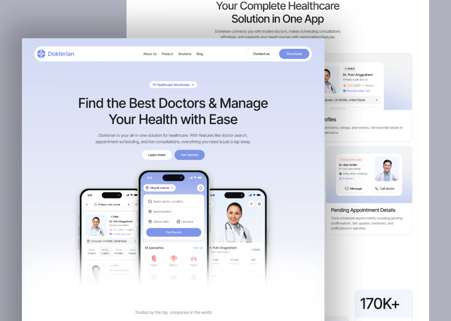 Smart Healthcare Web Design for Effortless Medical Access