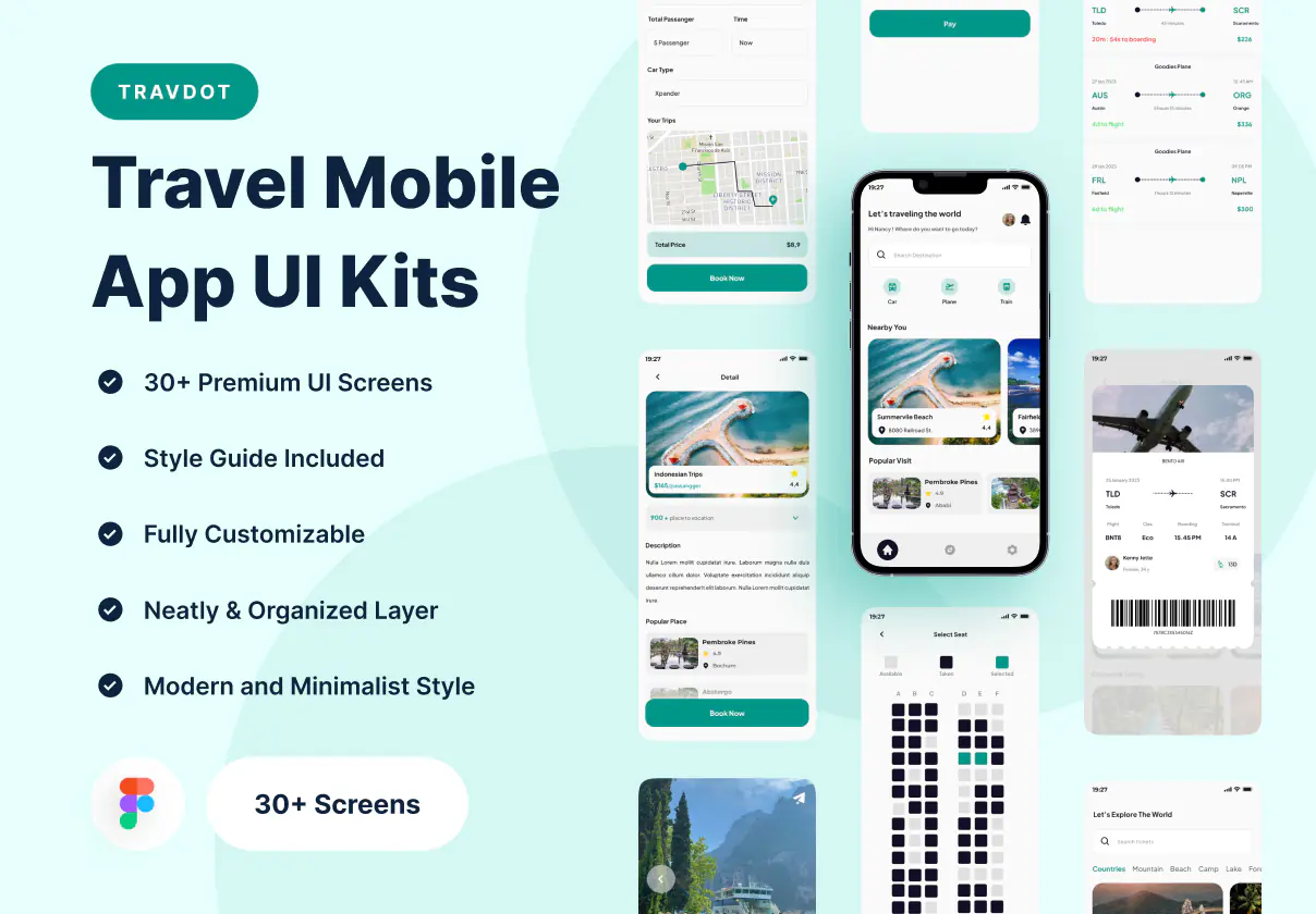 Tour Management App Design