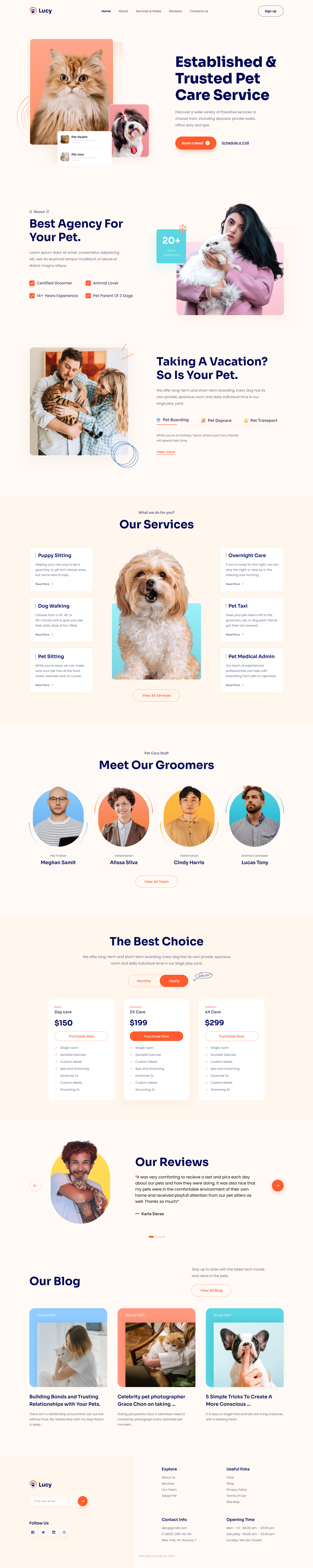 Trusted Pet Care with Lucy Groomers