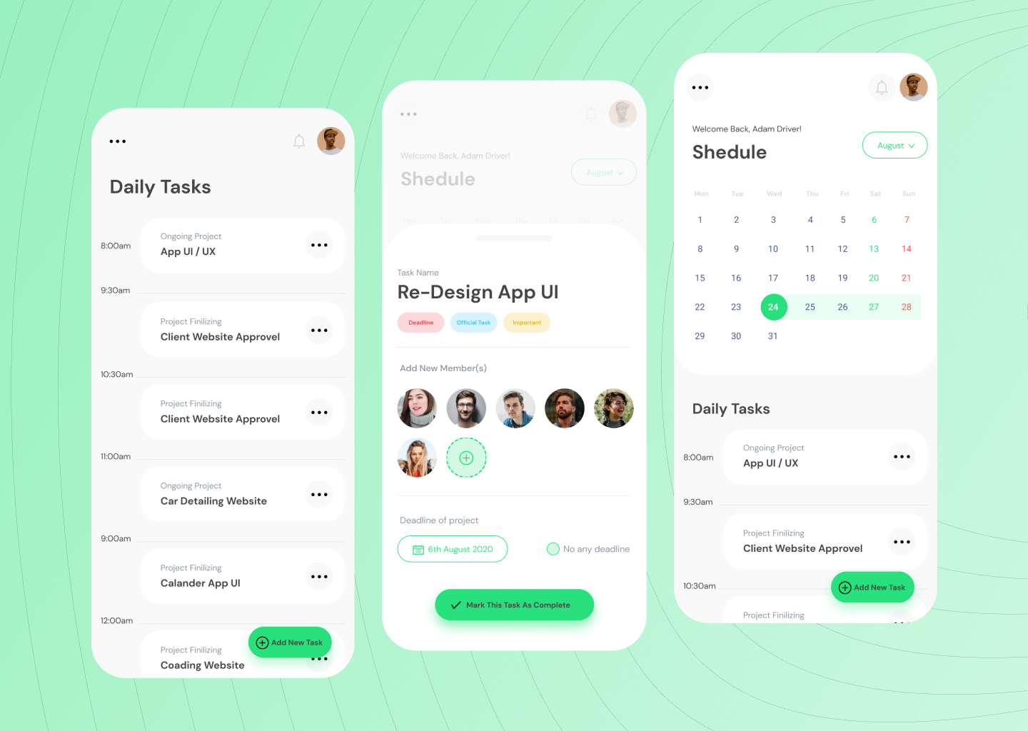 Streamline Your Day with an Intuitive Task & Schedule App